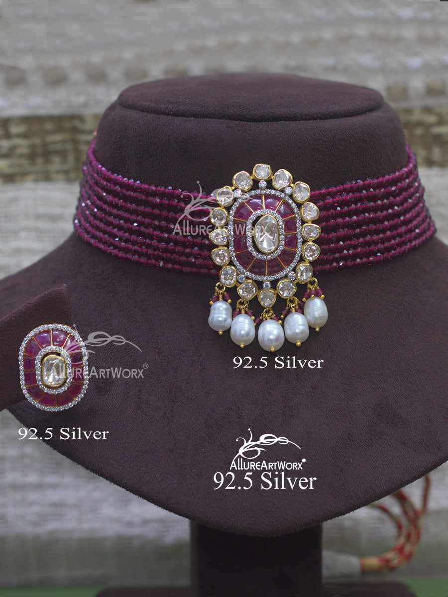 Ahnna Silver Choker
